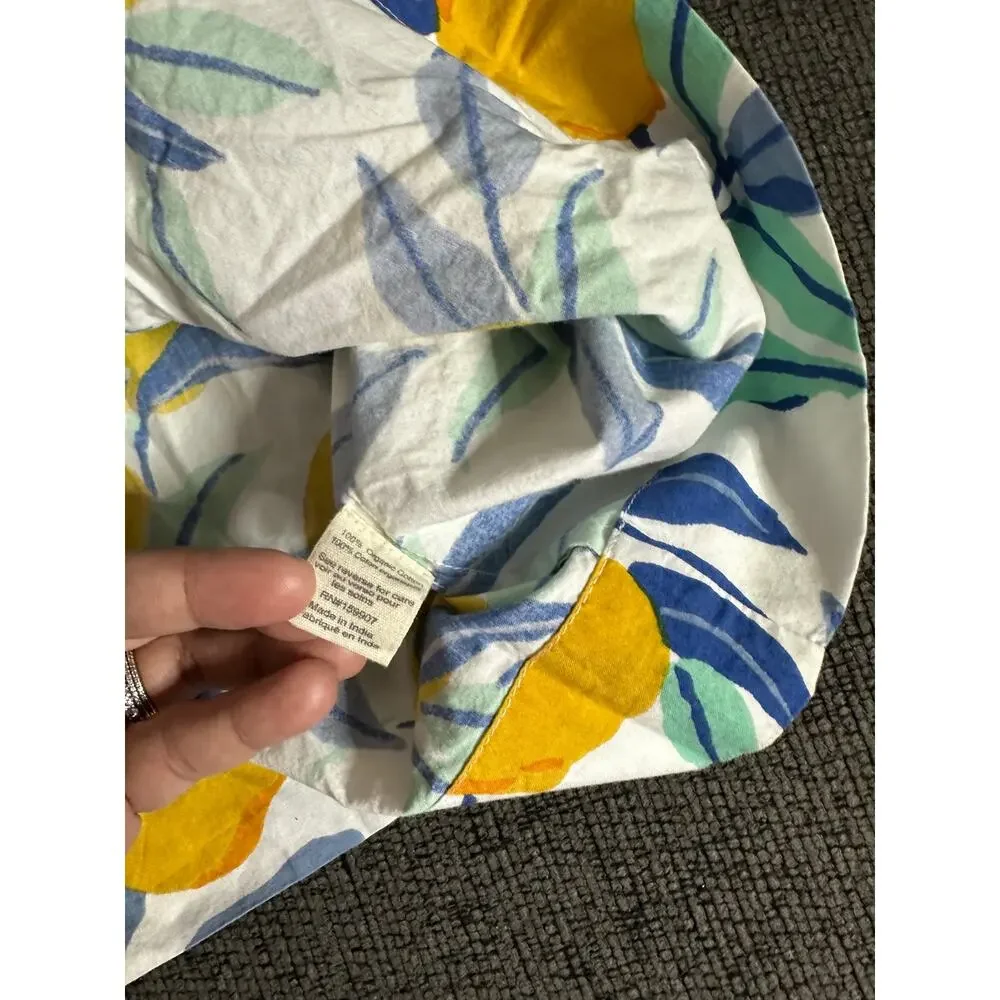 Printfresh Lemon Zest Organic Cotton Cami Pajama Short Set size XS